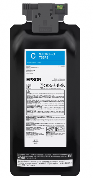 Epson C13T55P240 Tintenpatrone SJIC48P-C cyan Epson ColorWorks C8000e