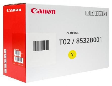 CANON T02 Toner Yellow Canon imagePRESS C1000 VP Canon imagePRESS C8000 VP 8532B001