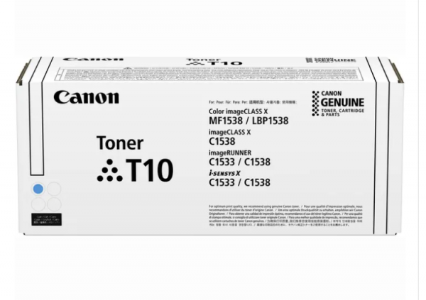 Canon T10 C Toner Cyan 4565C001 Canon i-SENSYS XC1500 iR-C1533 iR-C1538 MF1538 LBP1538