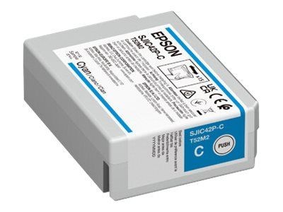 Epson SJIC42P-C Tinte Cyan C13T52M240 Epson ColorWorks C4000e CW-C4000E MK