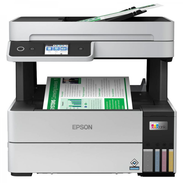 EPSON EcoTank ET-5150 Farbmultifunktion DIN A4 bis zu 17.5 Seiten/Min USB LAN Wi-Fi. C11CJ89402