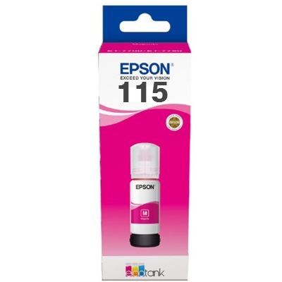 Epson 115 Nachfülltinte T07D34A Magenta für EcoTank L8160 L8180 C13T07D34A