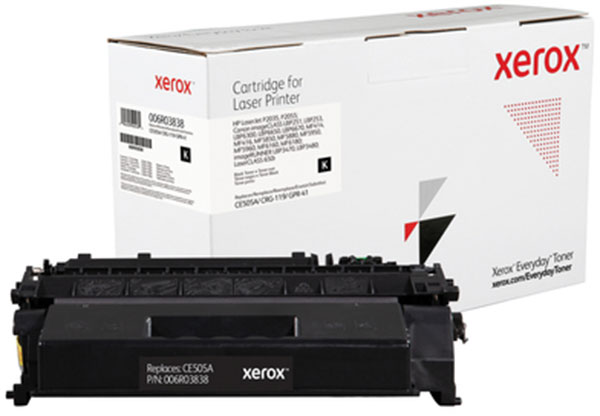 Xerox Everyday HP05A Toner Black CE505A HP LaserJet P2035, P2055 Canon image