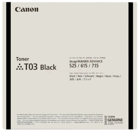 Canon Toner T03 Black 2725C001 für imageRunner Advance 525 615 715