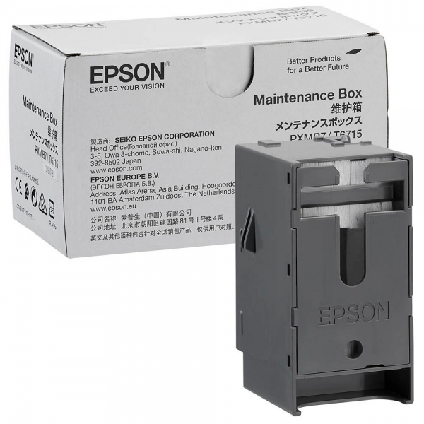 Epson T671500 Maintenance Box Epson WorkForce Pro WF-4720DWF WF-4725DWF WF-4730DTWF WF-4740DTWF