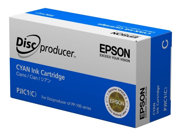 Epson S020688 Tinte Cyan PJIC7 C Epson Discproducer PP-100 PP-100AP PP-100II PP-100IIBD P