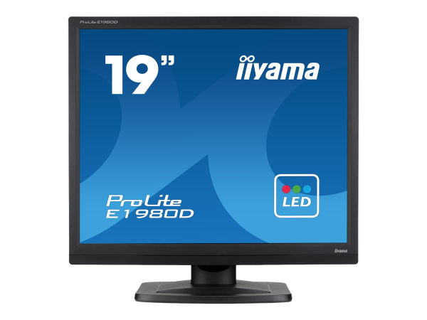 IIYAMA E1980D-B1 48,26cm 19Zoll TN 1280x1024 250cd/m2 5ms VGA DVI