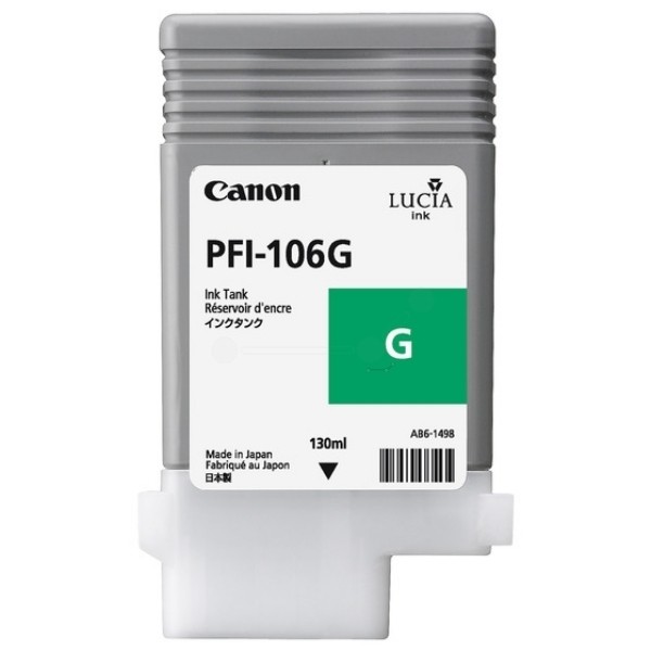 Canon Tintenpatrone PFI-106G Green Canon imagePROGRAF iPF6400 Canon imagePROGRAF IPF6450 6628B001