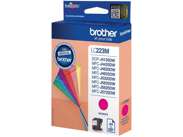 Brother LC-223M Tinte Magenta Original MFC-J4620DW J4625DW J5620DW MFC-J5720DW