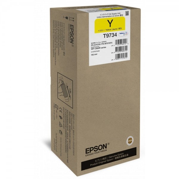 TP Premium Tinte T9734 Yellow XL Epson WorkForce Pro WF-C869 C13T973400