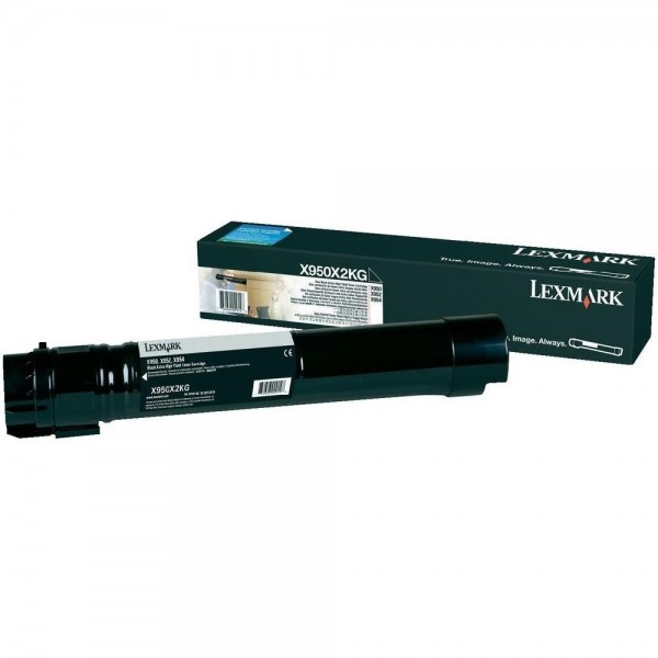 Lexmark Toner Black X950X2KG für Lexmark X950 Lexmark X952 Lexmark X954