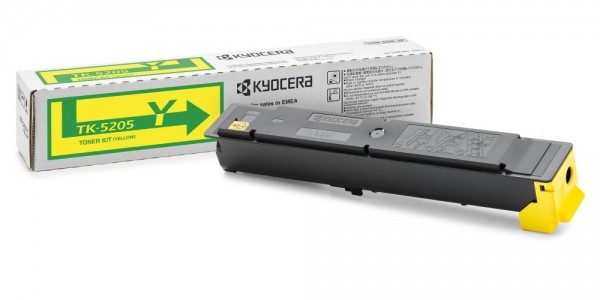 Kyocera TK-5205Y Original Toner Yellow Kyocera TASKalfa 356CI 358Ci 1T02R5ANL0