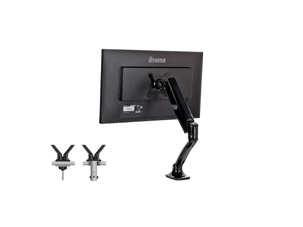 IIYAMA DS3001C-B1 ACC Flexible desk mount for single monitor 10-27i height adjustable gas spring VES