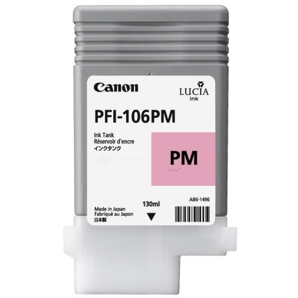 Canon Tintenpatrone PFI-106PM Photo Magenta Canon imagePROGRAF iPF6400 imagePROGRAF 6450 6626B001