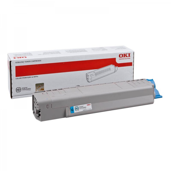 OKI Toner Cyan für OKI MC851 OKI MC861 44059167 - 7.300 Seiten