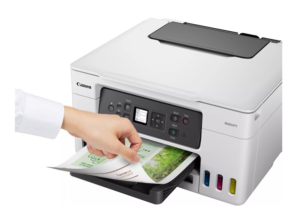 Canon Maxify GX3050 MFP Color Ink Jet refillable A4 18 ipm print 350 sheets USB 2.0 Wi-Fi