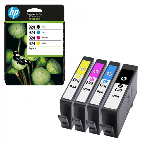 hp 924 Tinte Multipack 4K0U3NE HP OfficeJet Pro 8120 Pro 8122 Pro 8130 Pro 8133 Pro 8139