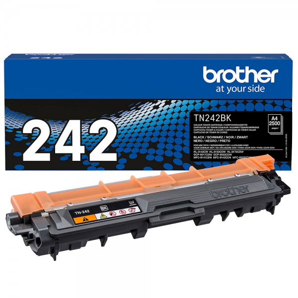 Brother TN-242BK Toner Black Brother HL-3142CW HL-3152CDW Brother DCP-9022 Brother MFC-9142 Brother