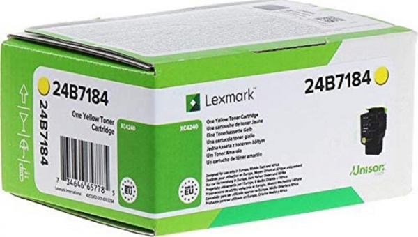 Lexmark 24B7184 Toner gelb für Lexmark XC2240 Lexmark XC4240