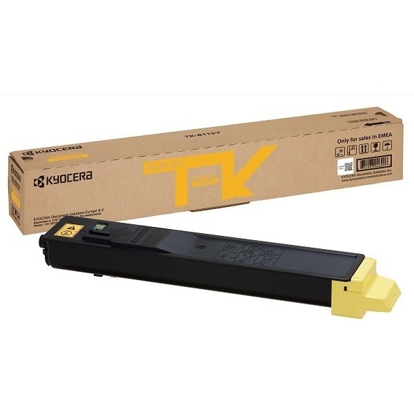 Kyocera TK-8115Y Toner yellow ECOSYS M8124cidn Kyocera M8130cidn 1T02P3ANL0