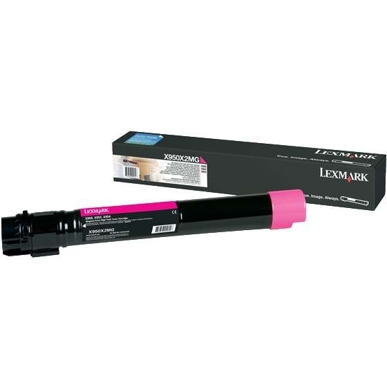 Lexmark Toner Magenta X950X2MG für Lexmark X950 Lexmark X952 Lexmark X954